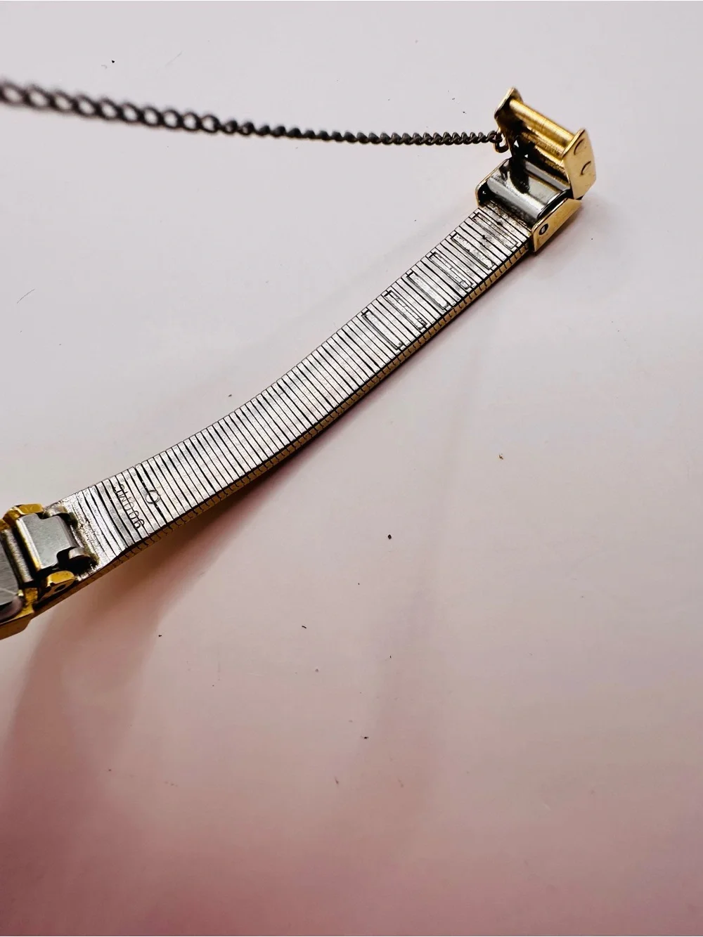 Pulsar Vintage Gold Tank Watch V220-5160 New Battery